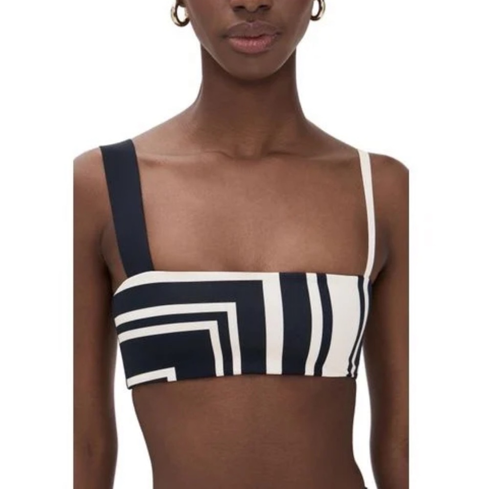 SIR. Women's Black Pietra Bandeau Top NWT Size 0